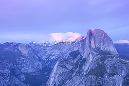 云,景觀,山脈