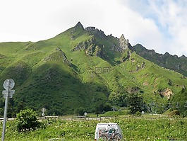 法國,景觀,天空