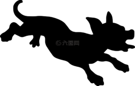 側(cè)影,黑,形狀