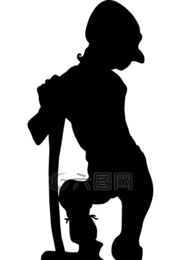 側(cè)影,黑,形狀