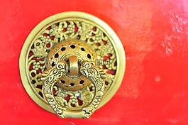 西藏,門把手,寺