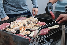 燒烤,烤肉,烤架