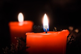 蠟燭,來臨,圣誕節(jié)