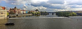 布拉格,河,橋