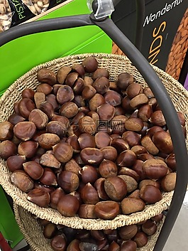 栗子,感恩,食品