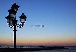晚上,燈籠,abendstimmung