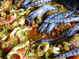西班牙海鲜饭,烹饪,西班牙语
