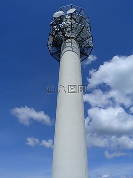 接力,塔,建筑