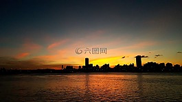 日落,天空,臺灣