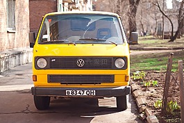 黃色,車輛,旅行