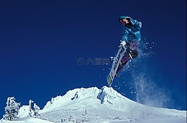 滑雪,運動,樂趣