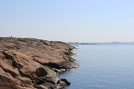海,挪威,夏天