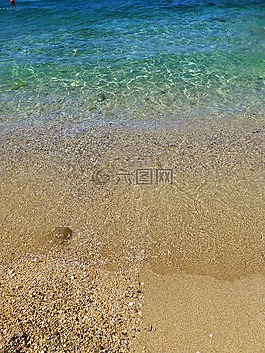 海灘,海,海岸