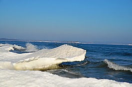 浮冰,波羅的海,冬天