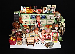 店,歷史,玩具