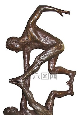 雕塑,銅像,雜技