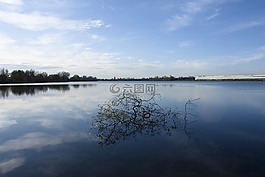 波爾多,湖,水