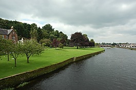 河,村,景觀
