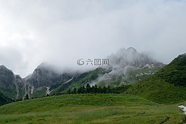 心情,霧,云