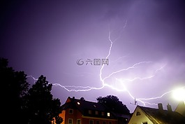 雷暴,夜,埃爾丁