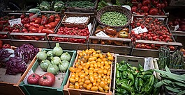 蔬菜,新鮮,市場