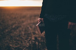 人,男子,書