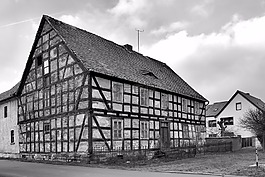 fachwerkhaus,老,離開(kāi)