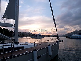 帆船,航運(yùn),端口