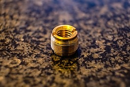 金,背景,螺釘