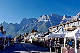 市場,街,山