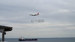 飛機,云,飛行
