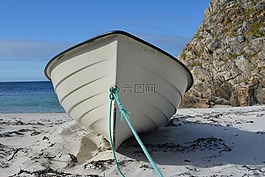 船,海,海灘