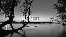 長(zhǎng)時(shí)間曝光,柏林范湖,凡湖