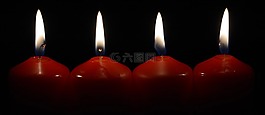 蠟燭,圣誕節(jié),來(lái)臨