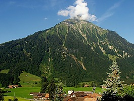 niesen,瑞士,村