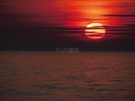 日落,余輝,abendh