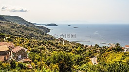 希腊,skopelos,glossa
