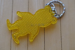 钥匙扣,反射器,玩具熊