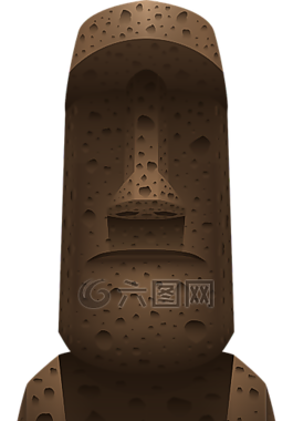 石像,moai,石頭