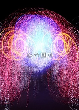 肖像,光畫,著色