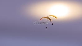 滑翔傘,parapente,天空