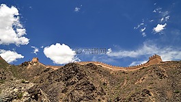 長城,邊境,山脈
