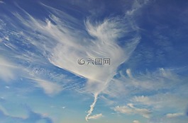 云,心臟,背景