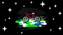 自行車,粉色,空間