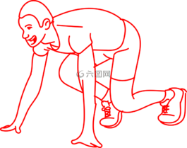 男子,運(yùn)行,運(yùn)動(dòng)員