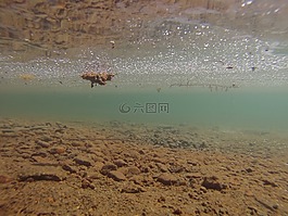 水下,水,湖