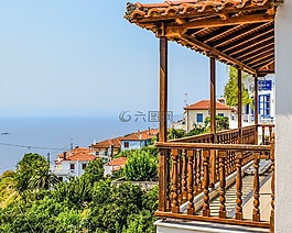 希腊,skopelos,glossa