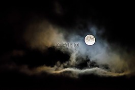 黑暗,夜,天空