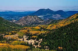亚利桑那州,山,秋天