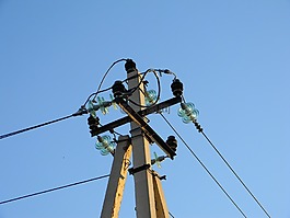 電力,線,后